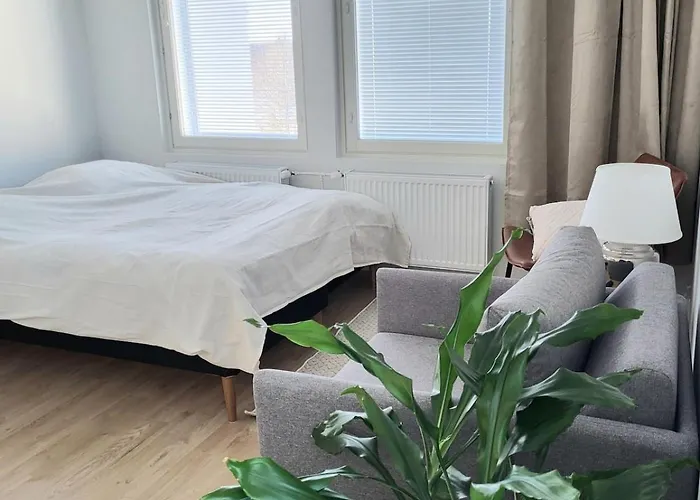 New Stylish Studio- Wifi And Parking 아파트 Klaukkala